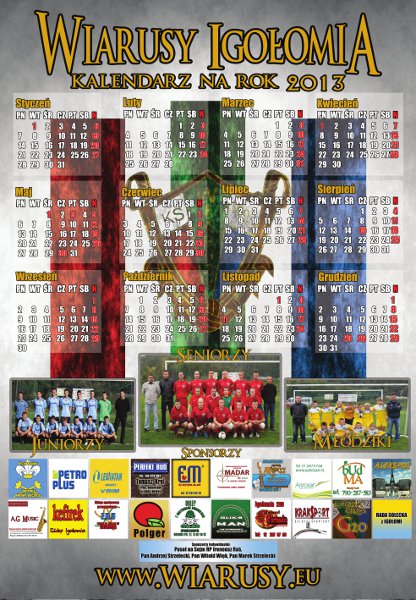 Kalendarz Wiarusów 2013
